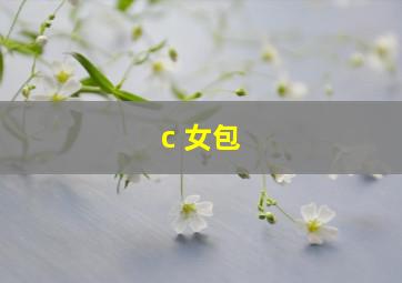 c 女包